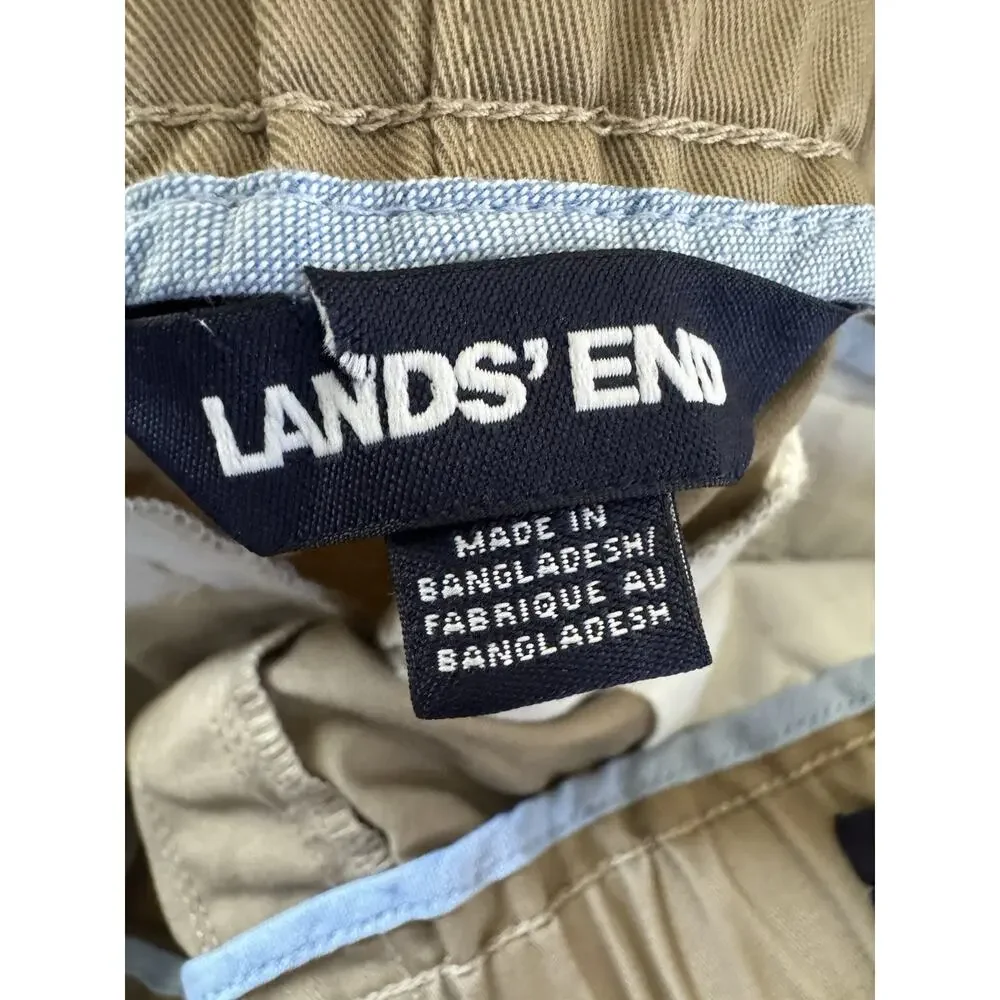 Lands End Boys 20 Elastic Waist Pullon Pants LOT 32W/31